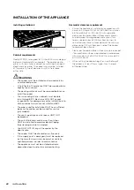 Предварительный просмотр 22 страницы Westinghouse WFE912SB User Manual