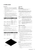 Preview for 27 page of Westinghouse WFE914SB User Manual