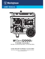 Westinghouse WGen12000c User Manual preview