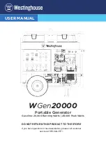 Westinghouse WGen20000 User Manual preview