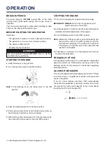 Предварительный просмотр 14 страницы Westinghouse WGEN3600C User Manual