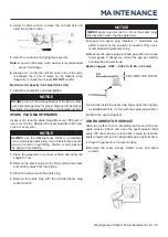 Предварительный просмотр 19 страницы Westinghouse WGEN3600C User Manual