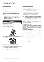 Preview for 14 page of Westinghouse WGen3600cv User Manual