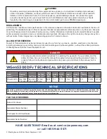 Preview for 2 page of Westinghouse WGen5300DFv User Manual