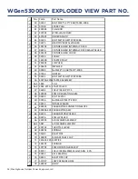 Preview for 36 page of Westinghouse WGen5300DFv User Manual