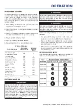 Preview for 17 page of Westinghouse WGen5300sc User Manual