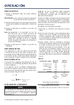 Preview for 44 page of Westinghouse WGen5300v User Manual