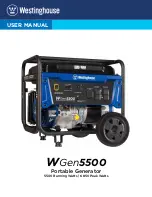 Westinghouse WGen5500 User Manual предпросмотр