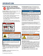 Preview for 14 page of Westinghouse WGen5500 User Manual