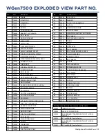 Preview for 33 page of Westinghouse WGen7500 User Manual