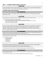 Preview for 13 page of Westinghouse WGRGH**199 Series Installation, Start-Up, Maintenance, Parts, Warranty