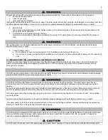 Предварительный просмотр 6 страницы Westinghouse WGRGH20NG100F User'S Information Manual