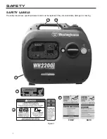 Preview for 7 page of Westinghouse WH2200iXLT User Manual