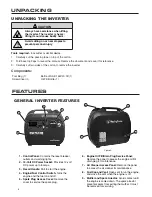 Preview for 9 page of Westinghouse WH2200iXLT User Manual