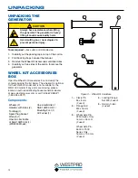 Preview for 12 page of Westinghouse WH3250 Owner'S Manual