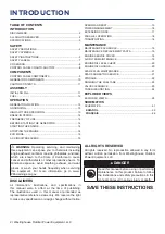 Preview for 2 page of Westinghouse WH3700iXLTc User Manual