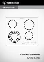 Westinghouse WHC633BC User Manual preview