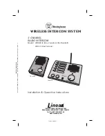 Westinghouse WHDBI-5C Installation And Operation Instructions Manual preview