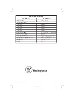 Предварительный просмотр 8 страницы Westinghouse WHI-4CUPG - Voice Activated Intercom Owner'S Manual