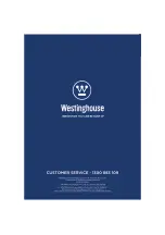 Preview for 12 page of Westinghouse WHKE05 Series Instruction Manual