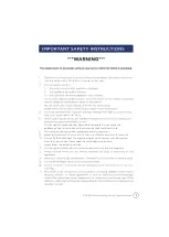 Preview for 3 page of Westinghouse WHKE06SS Instruction Manual