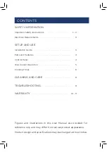 Preview for 2 page of Westinghouse WHRC10C01SS Instruction Manual