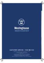 Preview for 14 page of Westinghouse WHRC10C01SS Instruction Manual