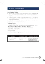 Preview for 11 page of Westinghouse WHSC03SS Instruction Manual