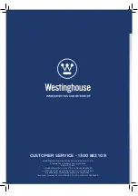 Предварительный просмотр 12 страницы Westinghouse WHSM03K Instruction Manual