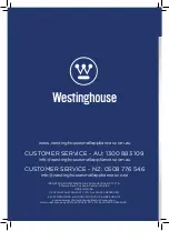 Preview for 14 page of Westinghouse WHSM04SS Instruction Manual