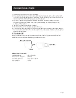 Preview for 9 page of Westinghouse WHT2401 User Manual