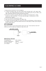 Предварительный просмотр 9 страницы Westinghouse WHT3001 User Manual