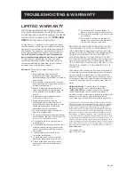 Preview for 11 page of Westinghouse WHT401BR User Manual