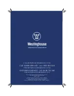 Preview for 14 page of Westinghouse WHTS2S06SS Instruction Manual