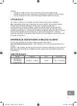 Preview for 57 page of Westinghouse WKCM621BK Instructions Manual