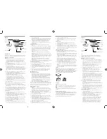 Предварительный просмотр 2 страницы Westinghouse WKRC100K10 Instructions For Use