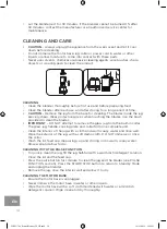 Предварительный просмотр 10 страницы Westinghouse WKSO706 Instructions Manual