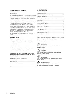 Preview for 2 page of Westinghouse WMB4425SA User Manual