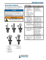 Предварительный просмотр 33 страницы Westinghouse WP2500 Owner'S Manual