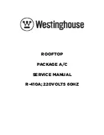 Westinghouse WPAPH-090CA4 Service Manual preview
