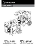 Preview for 1 page of Westinghouse WPro12000 User Manual