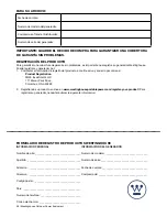 Preview for 38 page of Westinghouse WPro12000 User Manual