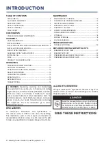 Предварительный просмотр 2 страницы Westinghouse WPX3400 User Manual