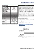 Предварительный просмотр 3 страницы Westinghouse WPX3400 User Manual