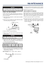 Предварительный просмотр 17 страницы Westinghouse WPX3400 User Manual