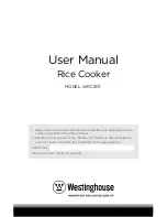 Westinghouse WRC201 series User Manual preview