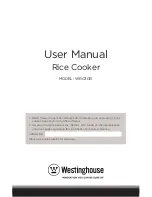 Westinghouse WRC301S User Manual preview