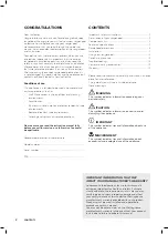 Preview for 2 page of Westinghouse WRC613SB Installation & User Manual