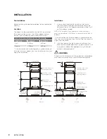 Предварительный просмотр 8 страницы Westinghouse WRCG930SB Installation & User Manual