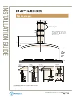 Предварительный просмотр 7 страницы Westinghouse WRJ600 Installation Manual